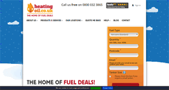Desktop Screenshot of heatingoil.co.uk